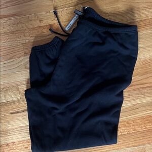 Skims Onyx Cotton Fleece Jogger